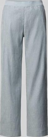 Raphaela by Brax Flared Stoffhose mit elastischem Bund Modell Pam in Hellblau, Gr&ouml;&szlig;e 36K