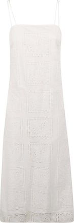 Tory Burch Dames, Jurken, Wit, Maat: XS Katoen