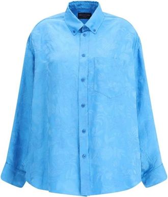 Balenciaga Mujer, Blusas y Camisas, Azul, Talla: S