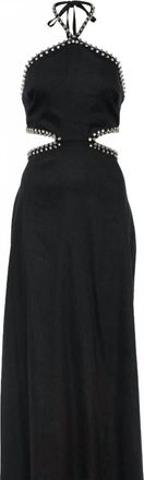 Jonathan Simkhai Women Bellina Cut Out Dress In Black