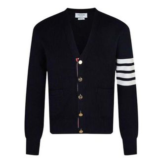 Thom Browne Cardigan Navy MKC171A-00219-415
