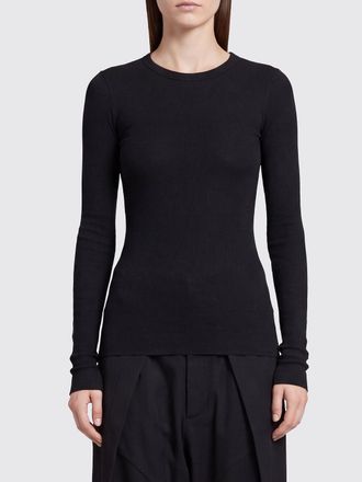 Rick Owens Rick Owens DRKSHDW Long-Sleeved Slim Fit Cotton T-Shirt