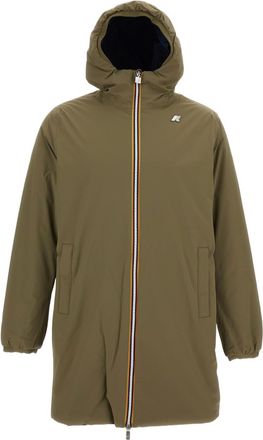 K-Way Green Jacob Warm Reversible Down Jacket
