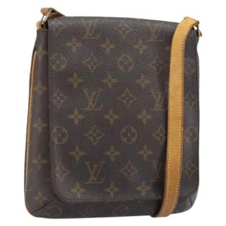 Louis Vuitton Pre-owned Cross Body Bags, female, Brown, Size: ONE SIZE Pre-owned Musette Salsa Shoulder Bag