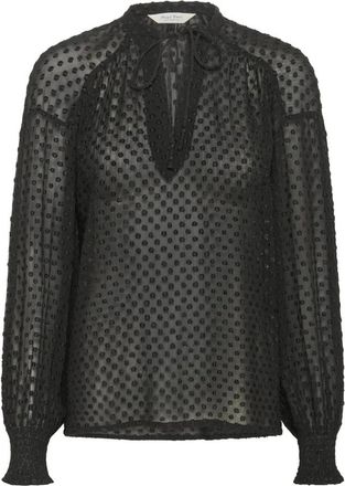 Part Two Dames, Blouses & Shirts, Zwart, Maat: L