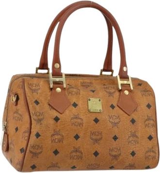 MCM Pre-owned Plastic Handbag - Dames - Vintage Handtas - Bruin - ONE Size - Vintage