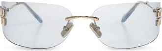 Miu Miu Dames, Accessoires, Geel, Maat: ONE Size Polyamide