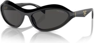 Prada Sole Zonnebril - unisex - Zonnebrillen - Zwart - 61 MM - Accessoires