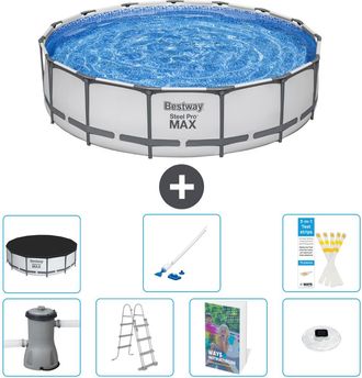 Bestway Piscina Bestway Steel Pro Max Redonda - 457x122 Cm - 8-piezas S552