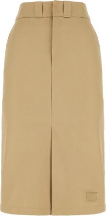 Maison Margiela Skater Chino Midi Skirt