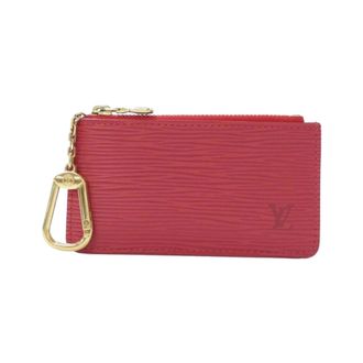 Louis Vuitton Epi Red Color Leather Coin Purse/Coin Case (Pre-Owned)