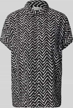 Christian Berg Relaxed Fit Bluse aus reiner Viskose in Black, Größe 38