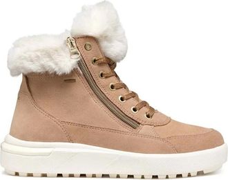 Geox Dames, Schoenen, Beige, Maat: 41 EU Leer