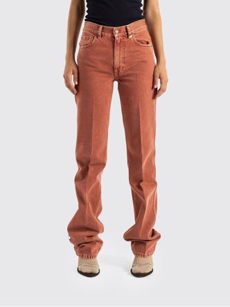 Chlo&eacute; Jeans straight a vita alta in denim di cotone biologico