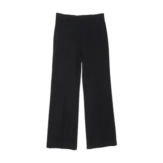Acne Studios Broeken, Heren, Zwart, L, Maatpakbroek