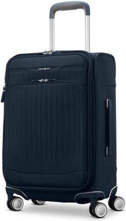 Samsonite Silhouette 18 Softside Carry-On Expandable Spinner in Deep Navy at Nordstrom