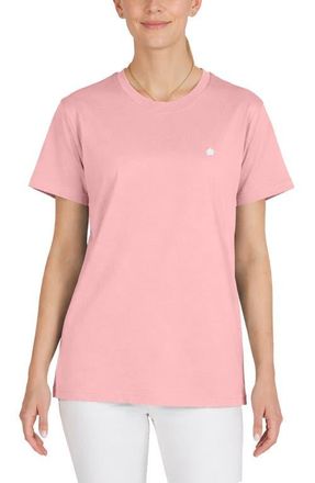 Dalix Womens Lil Flower Lightweight Jersey Tee in Pink at Nordstrom, Size Xx-Large