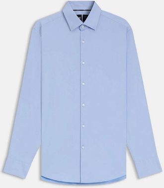 HUGO BOSS Mens Mens P Hank Kent C1 222 10241343 02 Oxford Shirt - Blue - Size: 41 51