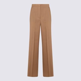 Max Mara Brown Wool Pants