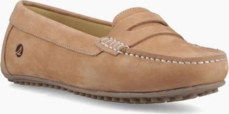 Sperry Top-Sider Womens Sperry Tubarao Slip On Nubuck Womens Tan Moccasins Shoes - Brown - Size: 7