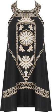 Pahiesa ABITO FLOREALE NERO PAHIESA FORMENTERA