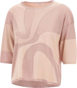 KANGRA Truien & Vesten, Dames, Roze, S, Ronde hals gebreid