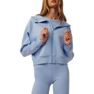 Greyson Kristina Full Zip Hoodie in Wolf Blue at Nordstrom, Size Medium