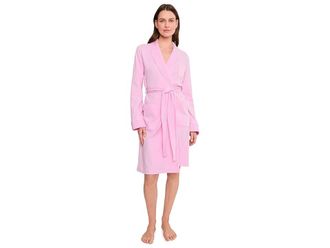 Lauren Ralph Lauren Long Sleeve Quilted Collar Robe Womens Jumpsuit & Rompers One Piece Pink : XL (US 16-18), Cotton