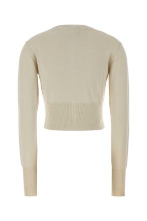 Vivienne Westwood Womens Bea Cardigan White Cotton Cashmere