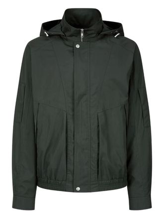 STUDIO TOMBOY elasticated-hem hooded jacket - Green