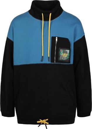 AMBUSH Ambush Logo Patch Mock Neck Sweatershirt