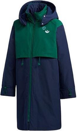 adidas (WMNS) adidas Bellista Removable Hood Down Puffer Parka Jacket Asia Sizing Green Black GL6405