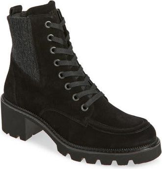 Paul Green Cassidy Hiker Boot in Black Soft Suede at Nordstrom, Size 10.5Us