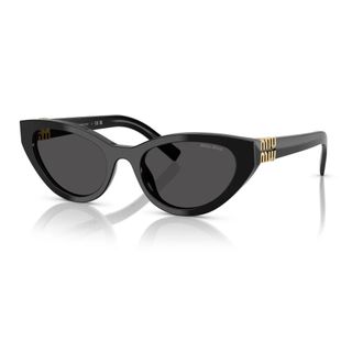 Miu Miu Sunglasses, female, Black, 54 MM, Womens Sunglasses Butterfly Style Black