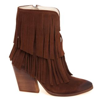 Felmini F025 Ankle Boot - female - Felmini - Cowboy & Biker Boots - Brown - 6 UK - Shoes