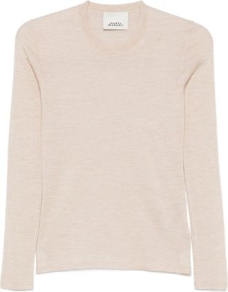 Isabel Marant Black Ilona Crew Neck Pullover