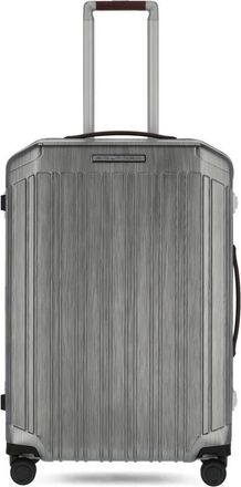 Piquadro Medium size- 4 wheel suitcase - unisex - Handbagage koffer - Zwart - ONE Size - Koffers