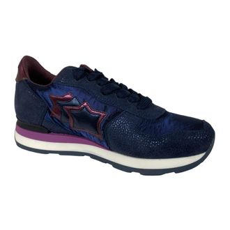 Atlantic Stars Sneakers, female, Blue, 8 UK, Blue Vega Shoes Made in Italy