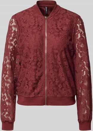 Vero Moda Regular Fit Blouson aus Baumwoll-Mix Modell HONEY in Bordeaux, Gr&ouml;&szlig;e XS