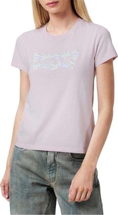 Levi's Dames/Dames Grafisch Print T-shirt (Roze)