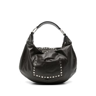 Gimaguas Studded Leather Tote Bag