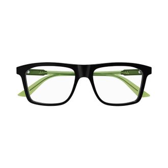 Gucci GG1820O006 Square Full Rim Eyeglasses - Black