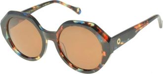 Ines De La Fressange Ornella Solaires Acetate - Dames - Zonnebrillen - Veelkleurig - ONE Size - Accessoires