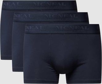 Mc Neal Trunks mit Label-Bund im 3er-Pack in Marine, Größe XXL