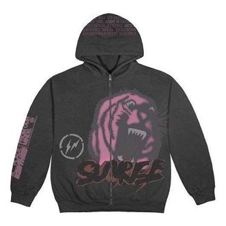 Travis Scott Cactus Jack For Fragment Sunrise Zip Up Hoodie Black CJFN-SS18