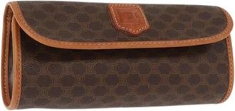 Celine Pre-owned Clutches, female, Brown, Size: ONE SIZE Pre-owned Vintage Clutch