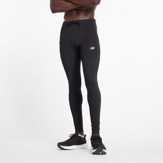 New Balance Uomo RC Heat Pocket Tight 27 in Nero, Maglia di Poliestere, Taglia XL