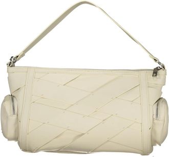 Desigual Chrome Habana Bag - Dames - Schoudertassen - Wit - ONE Size - Polyester - Tassen