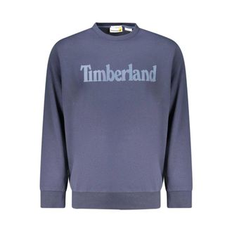 Timberland Heren, Sweatshirts & Hoodies, Blauw, Maat: XL Katoen