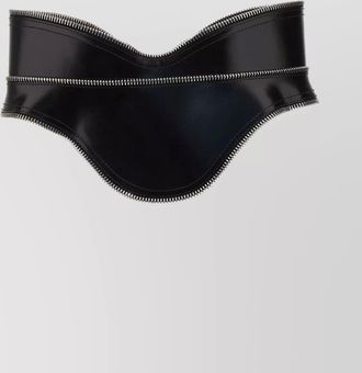 Alexander McQueen leather corset belt